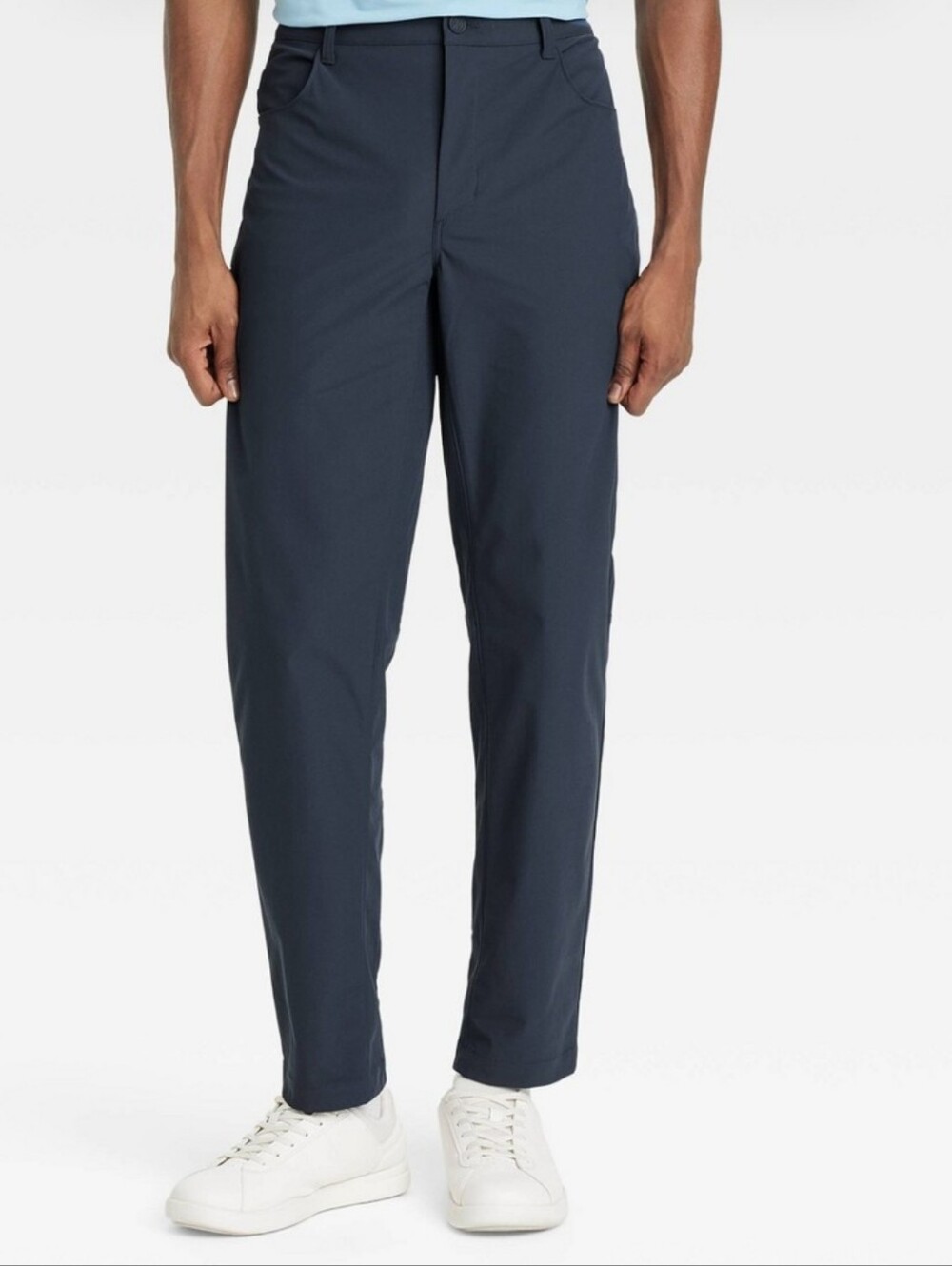 All in Motion Men's 360 Lifestyle Slim Fit Pants - Navy Blue